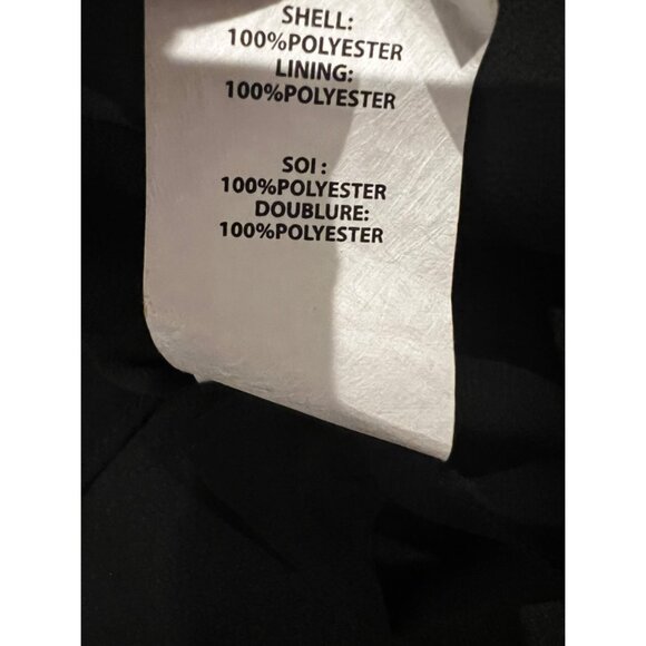 Ramy Brook Belle black Satin Hi/Low Midi Coctail Dress size S - Picture 10 of 10